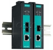 Медиаконвертер Gigabit Ethernet 10/100/1000BaseTX в 100/1000Base (SC) Moxa IMC-21GA-LX-SC