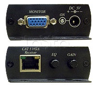 Приемник для передачи VGA по витой паре SC&T TTA111VGA-R