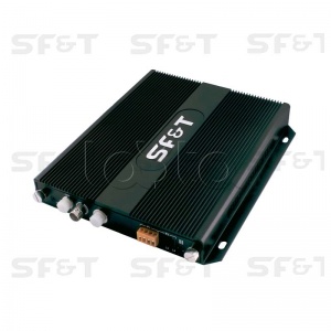 Приемник оптический 1 канала видео (с разрешением до 960H/700ТВЛ) + 1 однонаправленного канала управления (RS485/симплекс) по многомодовому оптоволокну до 2км SF&T SF11M5R