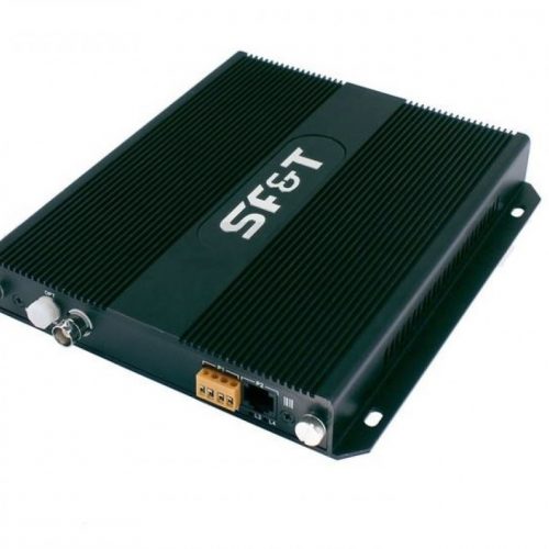 Передатчик оптический 1 канала видео (с разрешением до 960H/700ТВЛ) по многомодовому оптоволокну до 2км SF&T SF10M2T