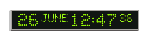 4510E.05.G.S.EU WHARTON Вторичные цифровые часы с календарем