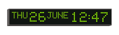 4500EP.05.G.S.EU WHARTON Вторичные цифровые часы с календарем