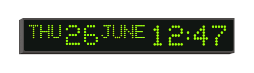4500EP.05.G.S.EU WHARTON Вторичные цифровые часы с календарем