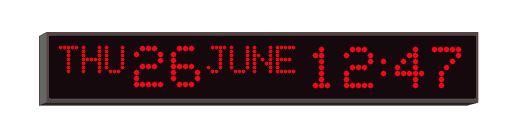 4500E.05.R.S.EU WHARTON Вторичные цифровые часы с календарем