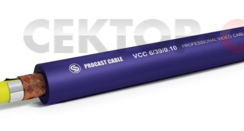 PROCAST Cable VCC 6/39/0.10 CVGaudio Коаксиальный видео кабель