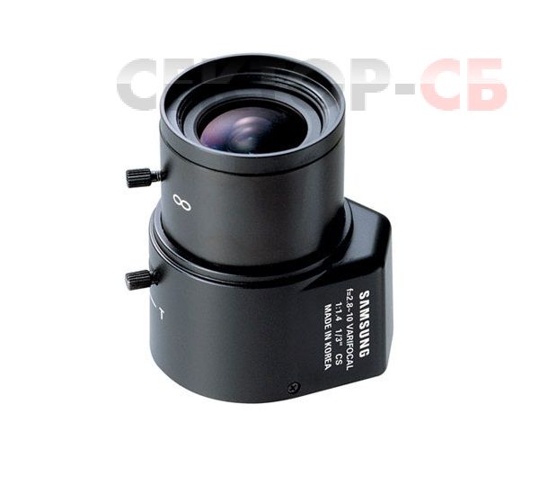 SLA-2810D Samsung 1/3" вариофокальный объектив f 2,8-10 мм, CS