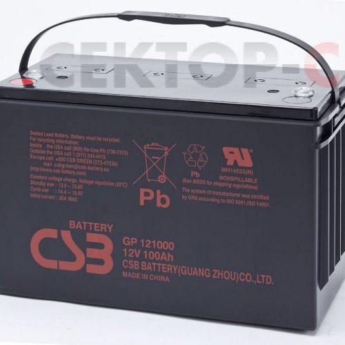 GP-121000 CSB Аккумулятор 12 В, 100 A/ч