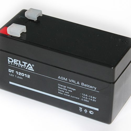 DT-12012 Delta Аккумулятор 12 В, 1,2 А/ч