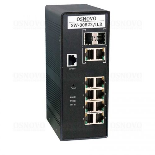 SW-80822/ILR: Коммутатор 10-портовый Gigabit Ethernet с РоЕ