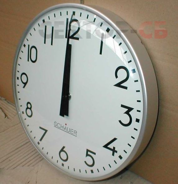 WZN30ALPD SCHAUER Двусторонние вторичные аналоговые часы