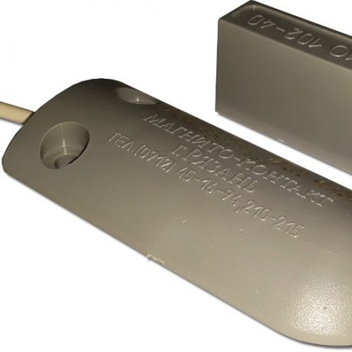 ИО 102-40 А2П (1) (серый): Извещатель охранный точечный магнитоконтактный, кабель без защитного рукава