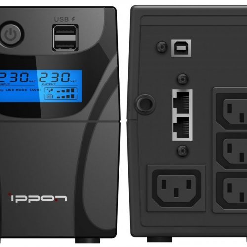 Ippon Back Power Pro II 500 (1030299): Источник бесперебойного питания