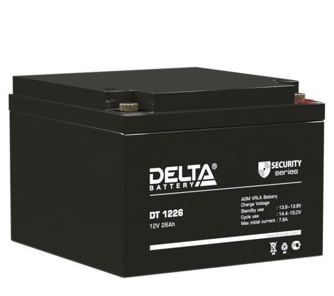 DT-1226 Delta Аккумулятор 12 В, 26 A/ч