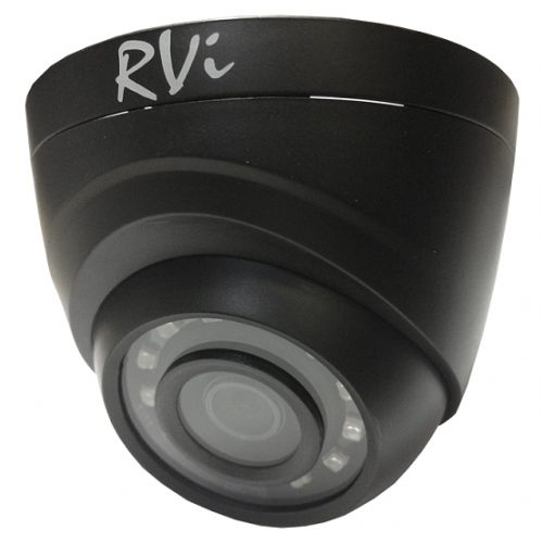 RVi-1ACE100 (2.8) black: Видеокамера мультиформатная купольная