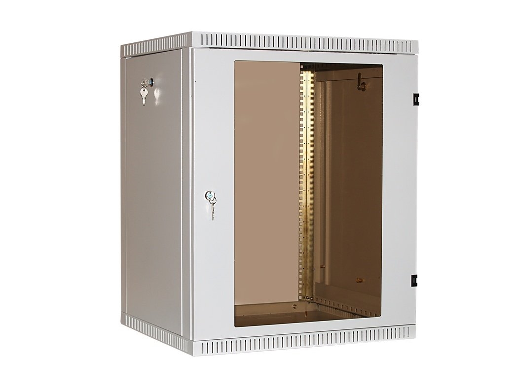 NT WALLBOX 6-66 G (084687): Шкаф телекоммуникационный 19" настенный, дверь стекло-металл