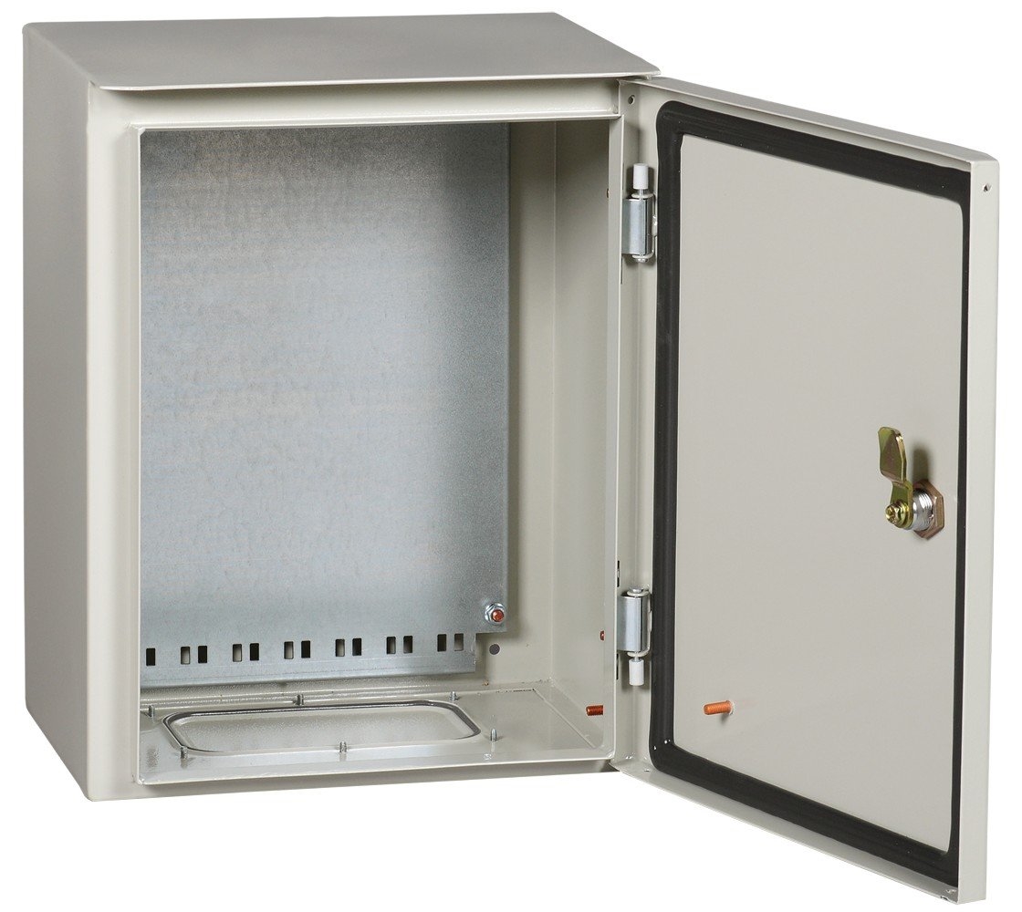 ЩМП-1-2 У1 IP54 PRO, 395x310x220 (YKM42-01-54-P): Шкаф металлический с монтажной платой