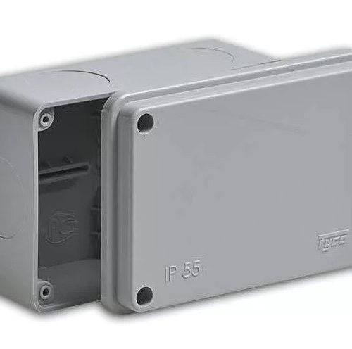 Коробка TYCO 120х80х50 (67052): Коробка ответвительная без гермовводов