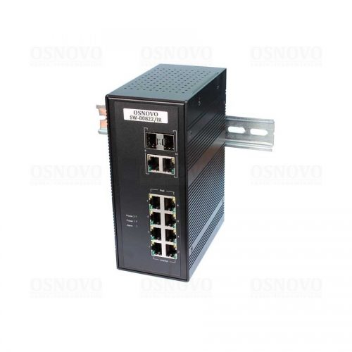 SW-80822/IR: Коммутатор 10-портовый Gigabit Ethernet с РоЕ