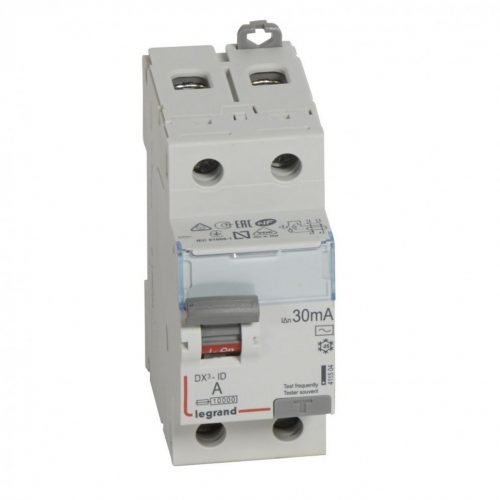 ВДТ DX3 2П 63А 30мА-AC (411506): Выключатель дифференциального тока