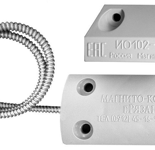 ИО 102-50 А2П (3) (серый): Извещатель охранный точечный магнитоконтактный, кабель в металлорукаве