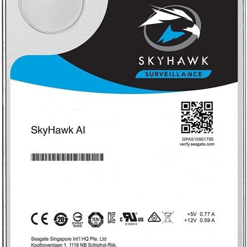 HDD 14000 GB (14 TB) SATA-III SkyHawkAI (ST14000VE0008): Жесткий диск (HDD) для видеонаблюдения