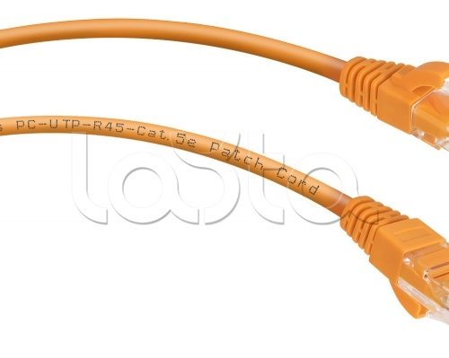 Патч-корд UTP, категория 5e, 0.15 м, неэкранированный, оранжевый Cabeus PC-UTP-RJ45-Cat.5e-0.15m-OR