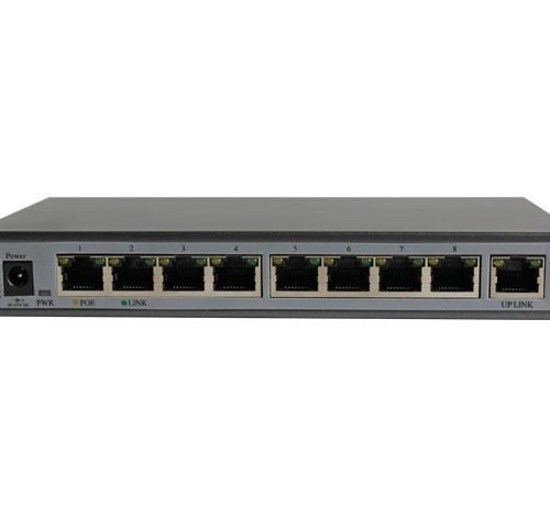 CO-SWP9: Коммутатор 8-портовый  Gigabit Ethernet с PoE