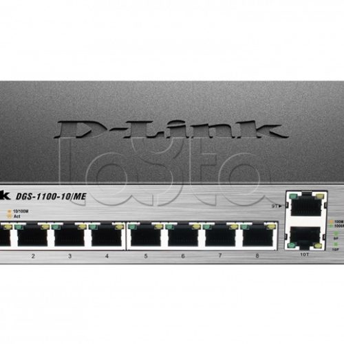 Коммутатор управляемый D-Link DL-DGS-1100-10/ME/A2A