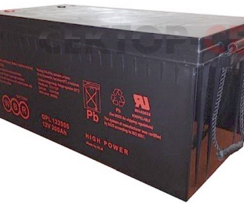 GPL-122000 WBR Аккумулятор 12 В, 200A/ч
