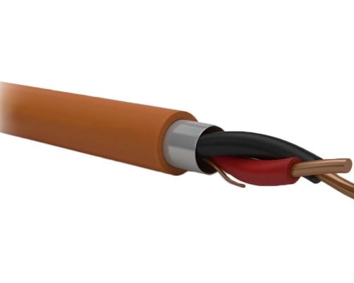 КПСЭнг(А)-FRLS 1x2x0,75 КРОМКАБЕЛЬ Огнестойкий экранированный кабель для пожарной сигнализации