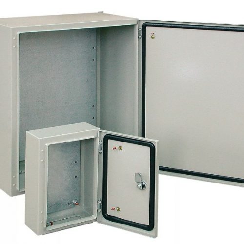 Шкаф настенный 500х400х210 c монтажной панелью серия SWN ZPAS WZ-2285-01-06-011