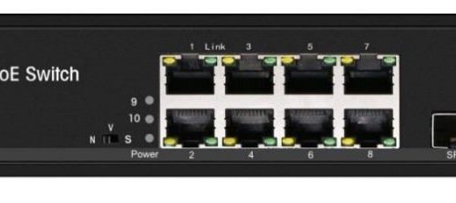 SW-80802(150W): Промышленный PoE коммутатор Gigabit Ethernet на 10 портов