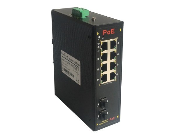 CO-PF-8GP2SFP-P509: Коммутатор 8-портовый  Gigabit Ethernet с PoE