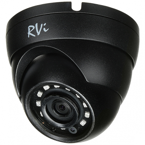 RVi-1ACE200 (2.8) black: Видеокамера мультиформатная купольная