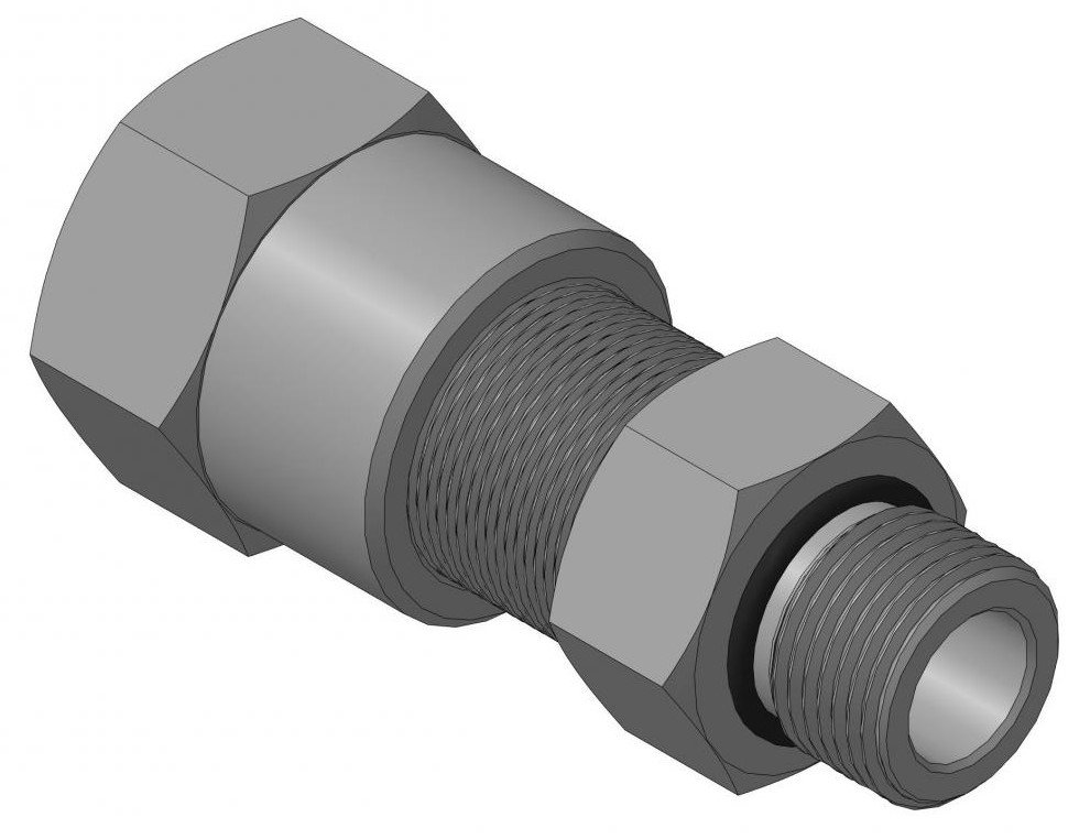 КВМ-15/10-М: Кабельный ввод с одинарным уплотнением для монтажа кабеля в металлорукаве