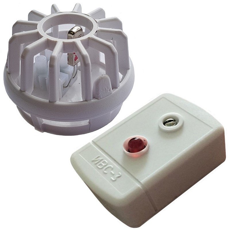 ИП 114-50-50 •, светодиод: Извещатель пожарный тепловой точечный максимальный со светодиодом