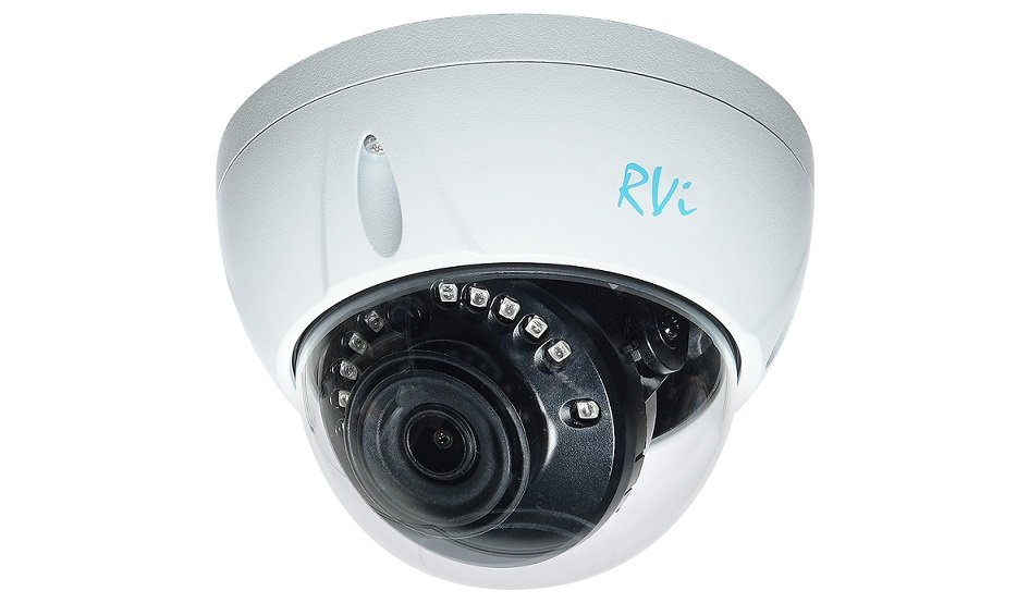 RVi-1ACD202 (2.8) white: Видеокамера мультиформатная купольная