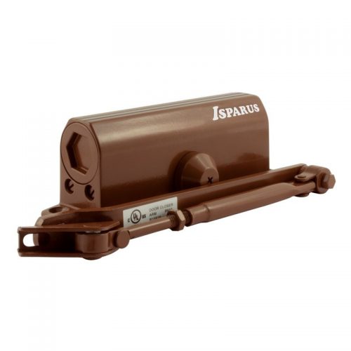 ISPARUS 430 (коричневый): Доводчик для дверей весом до 110 кг