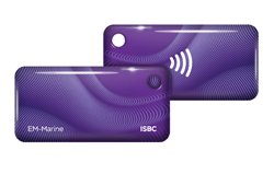 RFID-Брелок ISBC EM-Marine (Фиолетовый): Брелок Em-Marine
