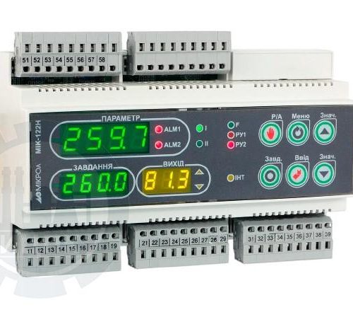 Универасальный микропроцессорный двухканальный ПИД-регулятор МИК-122Н