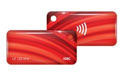 RFID-Брелок ISBC ATA5577 (Красный): Брелок-заготовка