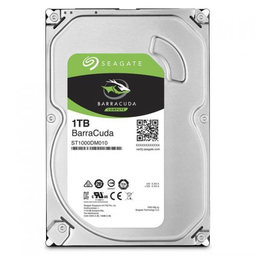 HDD 1000 GB (1 TB) SATA-III Barracuda (ST1000DM010): Жесткий диск (HDD) для видеонаблюдения