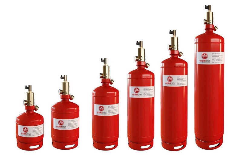 МГА-ФС(65-120-33): Модуль газового пожаротушения
