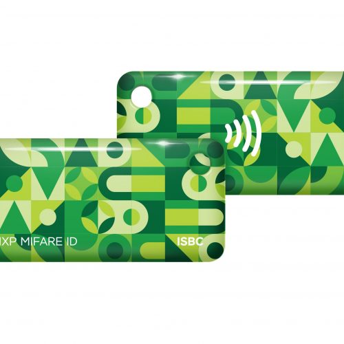 ISBC Mifare ID Standard (зеленый): Брелок