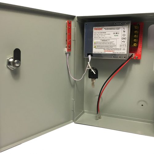 UPS 75W BOX (для АКБ 18Ач): Источник вторичного электропитания резервированный