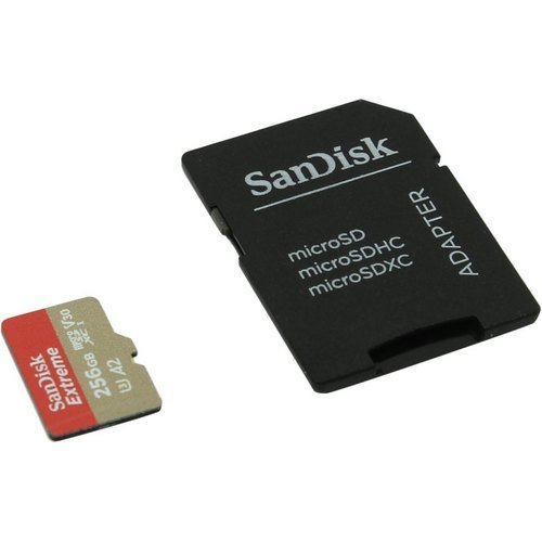 SDSQXA1-256G-GN6MA: Карта памяти microSDXC, 256 ГБ, Class 10