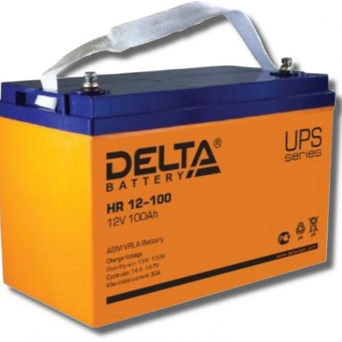 Delta HR 12-100: Аккумулятор герметичный свинцово-кислотный