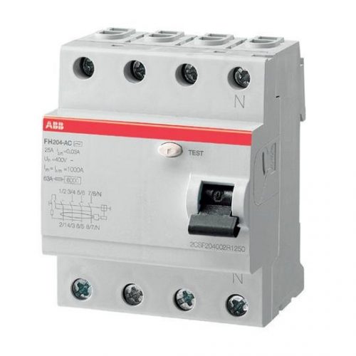 F204 AC-63/0,03 (2CSF204004R1630): Выключатель дифференциального тока (УЗО)
