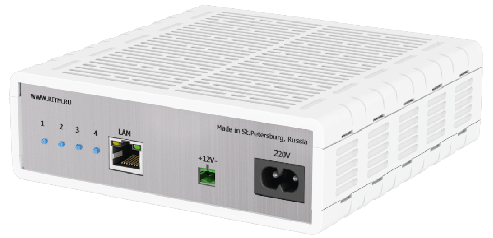 Преобразователь 4 RS-232 - Ethernet: Преобразователь интерфейсов