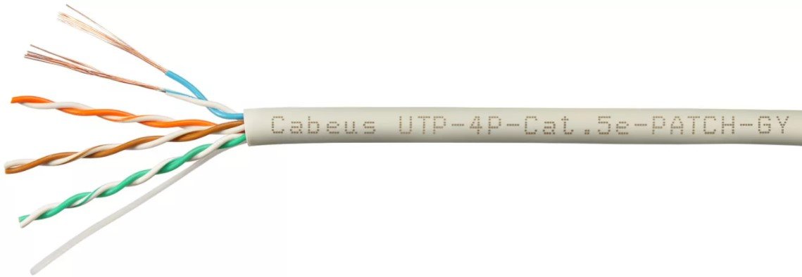 UTP-4P-Cat.5e-PATCH-GY (7201c): Кабель «витая пара» (LAN) для структурированных систем связи